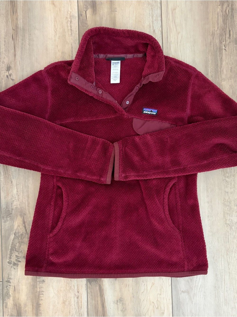 Cranberry Patagonia Women's Snap Pullover